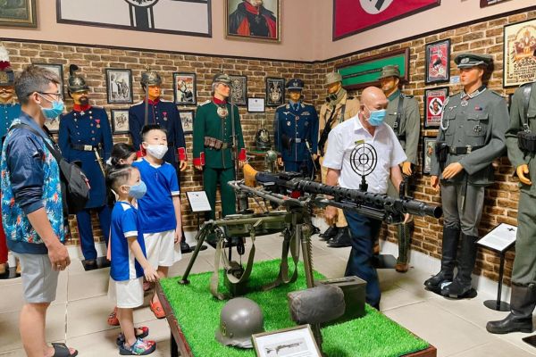 Vé Bảo tàng vũ khí cổ Robert Taylor Vũng Tàu