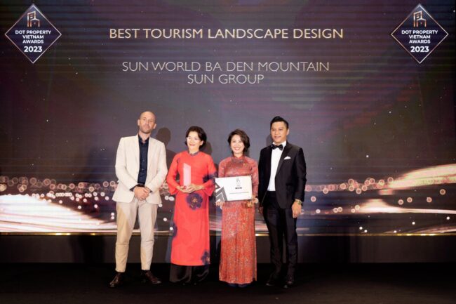 Sun World Ba Den Mountain – Vinh danh “Khu du lịch có thiết kế cảnh quan đẹp nhất Việt Nam 2023”